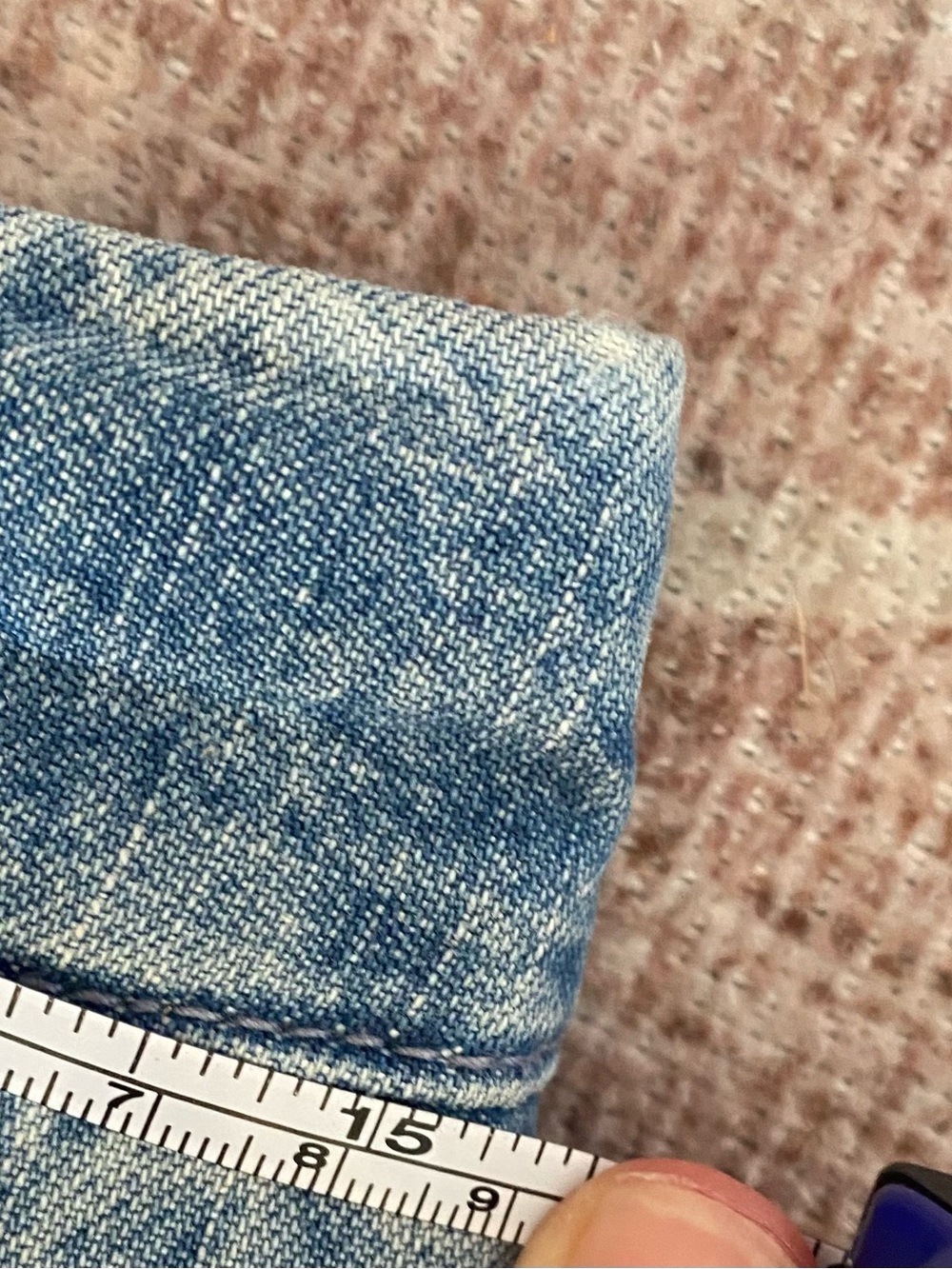 SEZANE Martin Pant in Chambray Sz 38 - Picture 9 of 9